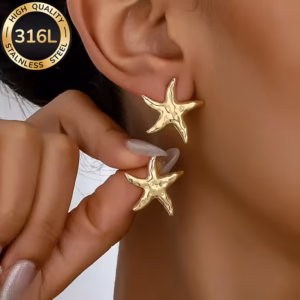Steel Golden Earrings